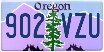 OR license plate 902VZU