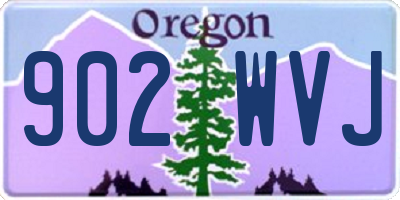 OR license plate 902WVJ