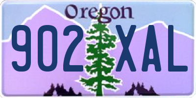 OR license plate 902XAL