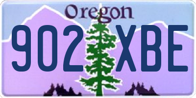 OR license plate 902XBE