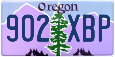 OR license plate 902XBP