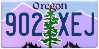 OR license plate 902XEJ