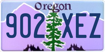 OR license plate 902XEZ