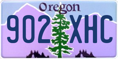 OR license plate 902XHC