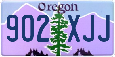 OR license plate 902XJJ