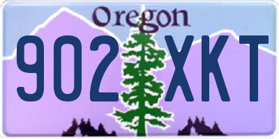 OR license plate 902XKT