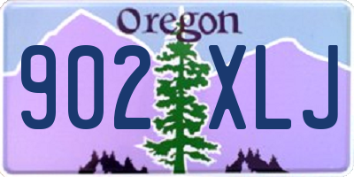 OR license plate 902XLJ