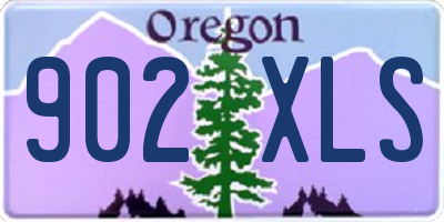 OR license plate 902XLS
