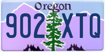 OR license plate 902XTQ