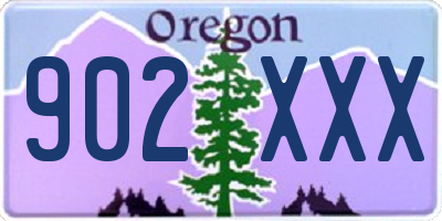 OR license plate 902XXX