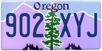 OR license plate 902XYJ
