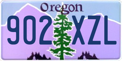 OR license plate 902XZL