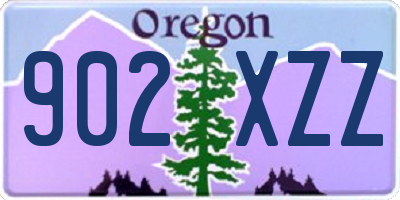 OR license plate 902XZZ