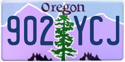 OR license plate 902YCJ
