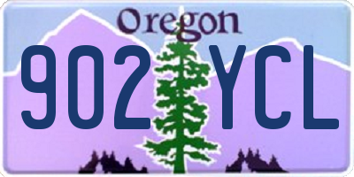 OR license plate 902YCL