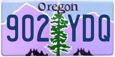 OR license plate 902YDQ