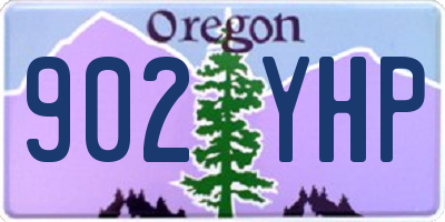 OR license plate 902YHP