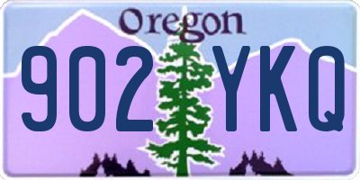 OR license plate 902YKQ