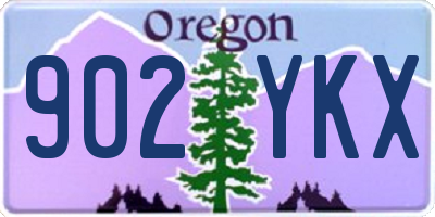OR license plate 902YKX