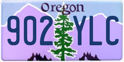OR license plate 902YLC