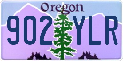 OR license plate 902YLR