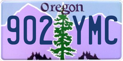 OR license plate 902YMC