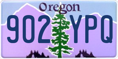 OR license plate 902YPQ