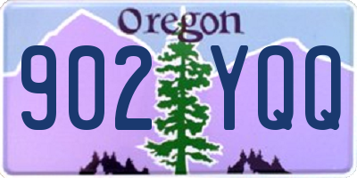 OR license plate 902YQQ