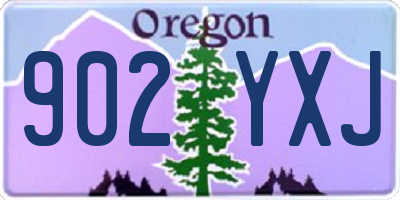 OR license plate 902YXJ