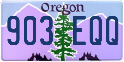 OR license plate 903EQQ