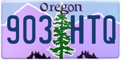 OR license plate 903HTQ