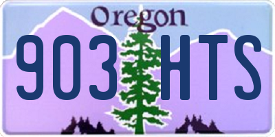 OR license plate 903HTS