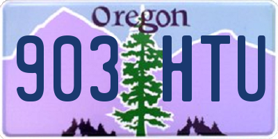 OR license plate 903HTU