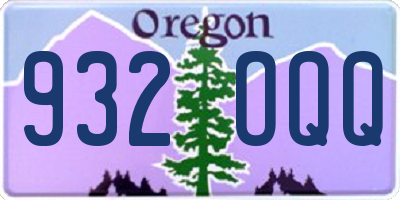 OR license plate 932OQQ