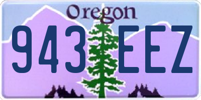 OR license plate 943EEZ