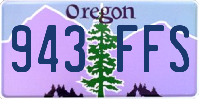 OR license plate 943FFS