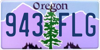 OR license plate 943FLG