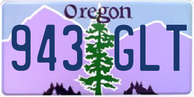 OR license plate 943GLT