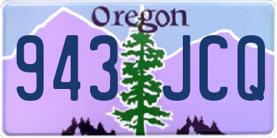 OR license plate 943JCQ