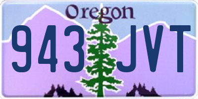 OR license plate 943JVT
