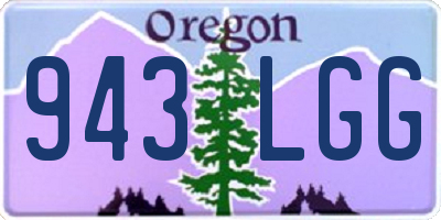 OR license plate 943LGG