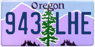 OR license plate 943LHE