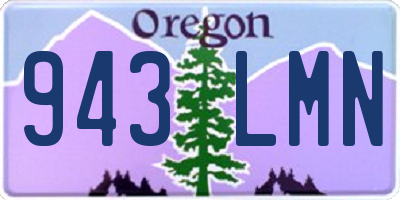 OR license plate 943LMN