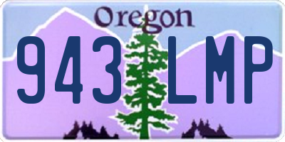 OR license plate 943LMP