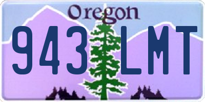 OR license plate 943LMT