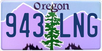 OR license plate 943LNG