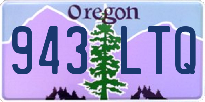 OR license plate 943LTQ