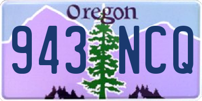 OR license plate 943NCQ