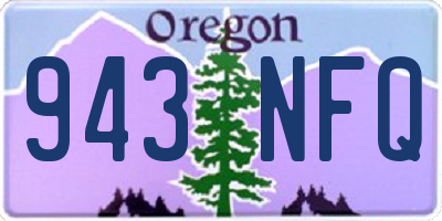 OR license plate 943NFQ