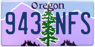 OR license plate 943NFS